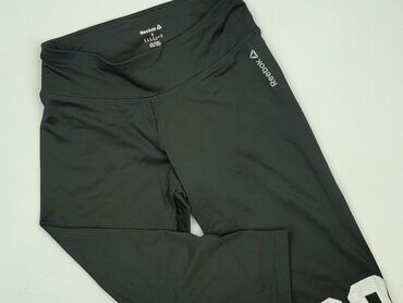 legginsy prążkowane push up: Reebok, Legginsy Sportowe damskie, rozmiar S