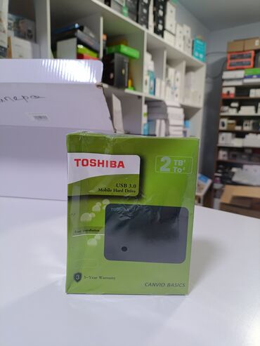 аккумуляторы для ибп 24 а*ч: Маалымат алып жүрүүчү, Жаңы, Toshiba, HDD, 2 ТБ, 2.5", Ноутбук үчүн