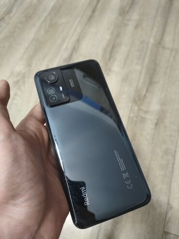 Redmi: Redmi Note 12S, 256 GB, rəng - Qara, Sensor, Barmaq izi, Face ID
