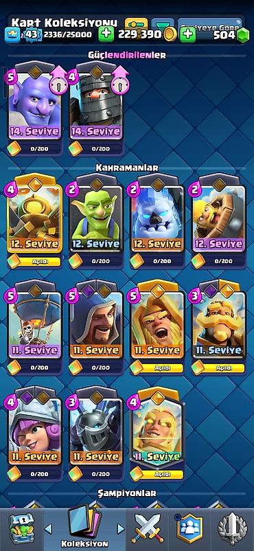 Другие игры и приставки: Clash Royale hesabı – yüksək kupa və zəngin kolleksiya - Kral — 4