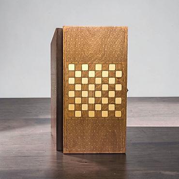 Шахматы: Набор 2в1шахматы+нарды, с резной деревянной доской и фигурками из — 5