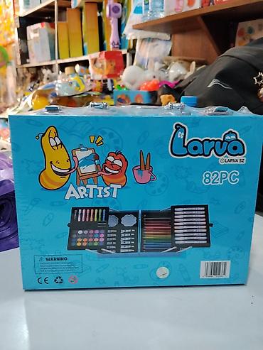 Набор для творчества Larva Artist, 82 предмета. Комплектация в