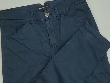 spodnie z pusheenem: Material trousers for women, size S