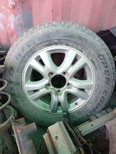шины на lx570: Дөңгөлөктөр монтажда 275 / 60 / R 18, All-season, Колдонулган, 1 даана, Жол тандабастар (АТ/МТ), Куйма, тешиктери - 5