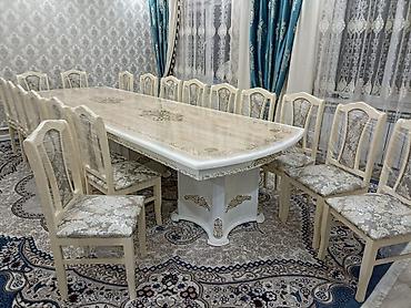 Столы и стулья для зала: Стол и стул для зала, цвет - Белый — 7