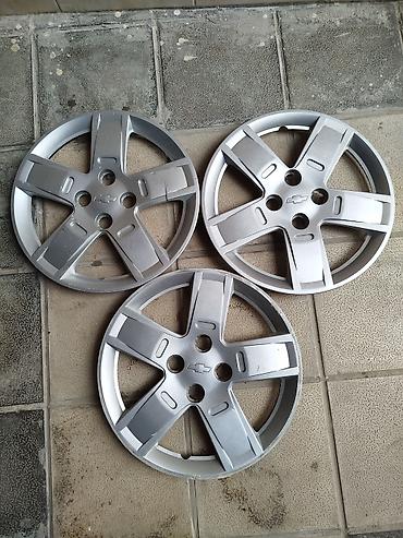 chevrolet cruz disk: Məhsul: Chevrolet üçün orijinal təkər kapaqları (disk qapaqları) - — 1