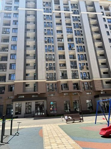 ак ордо жер уй: 2 комнаты, 82 м², Элитка, 11 этаж, ПСО (под самоотделку)