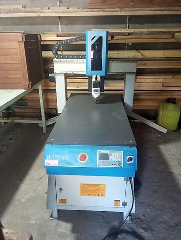 3 d rucka: WIMAK markalı CNC router dəzgahı. Ölcüsü 100/60. Taxta, MDF, faner — 3