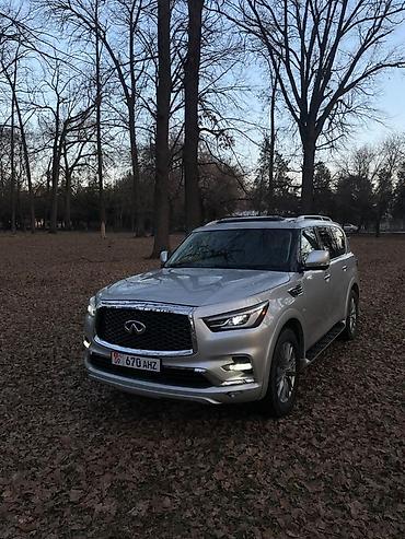 продаю бетон: Infiniti QX80: 2020 г., 5.6 л, Автомат, Бензин, Внедорожник — 2