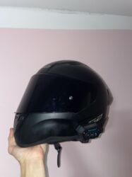 Moto dəbilqələr: Bütün hamısı birlikdə satılır əlcək və kurtka ful dəridir əlavə — 2