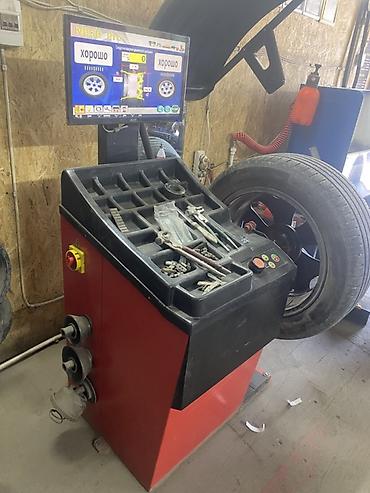 Автосервисное оборудование: Продам балансировочный станок!марка станка NITRO производства турция — 1