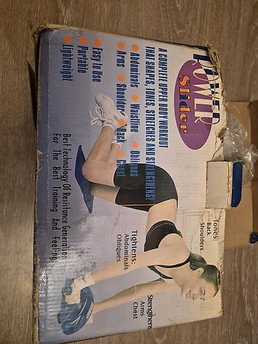 dvd tutumu: Power Slider – yuxarı bədən üçün çoxfunksiyalı trenajor - Evdə məşq — 1