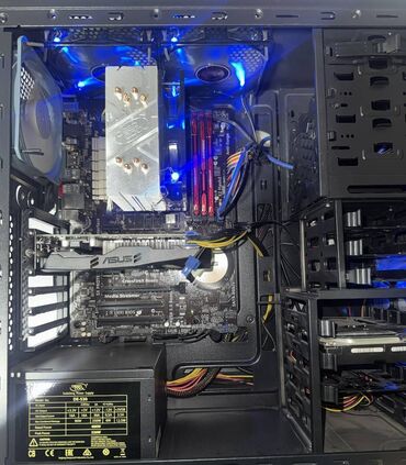Настольные ПК и рабочие станции: Компьютер, ядер - 4, ОЗУ 16 ГБ, Игровой, Б/у, Intel Core i7, NVIDIA GeForce GTX 1060, HDD + SSD — 10