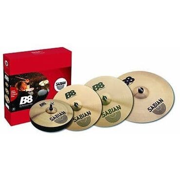 Akustik gitaralar: Sabian B8 Performance Set zil dəsti