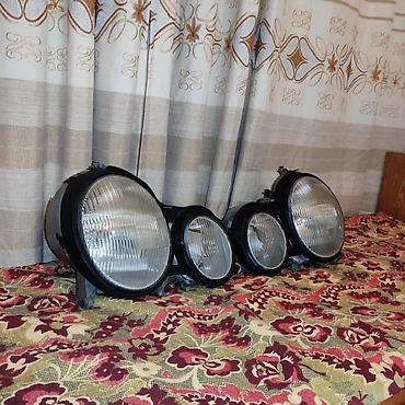 200: Комплект передних фар Mercedes-Benz Б/у, Оригинал, Германия — 2