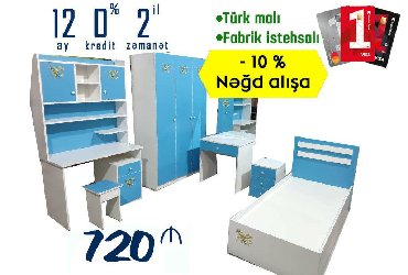 Uşaq mebeli Azərbaycanda: Oğlan otağı dəsti - 720 azn birkart keçərlidir nisyə şərtlərii̇lkin