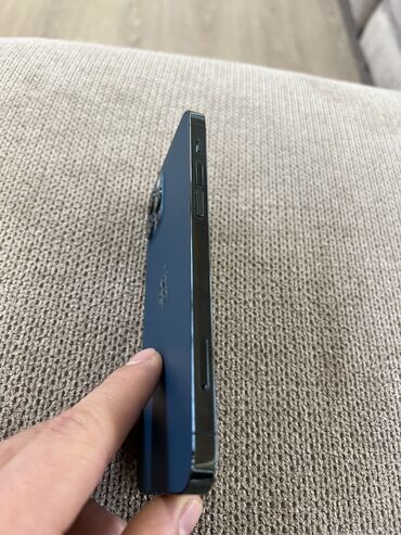 Apple iPhone: IPhone 12 Pro, Б/у, 128 ГБ, Blue Titanium, Зарядное устройство