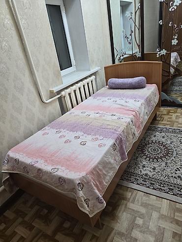 Односпальная кровать с матрасом - Компактная односпальная модель at lalafo.kg Односпальная кровать с матрасом - Компактная односпальная модель