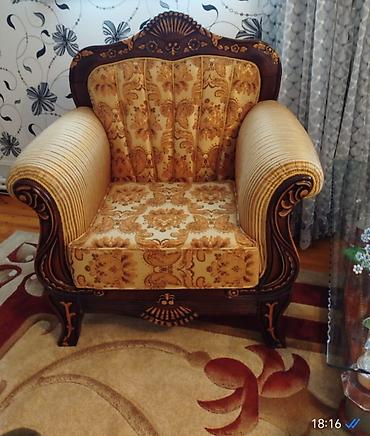 divan yeni: Yeni, 2 kreslo, Divan, Bazasız, Açılmayan — 1