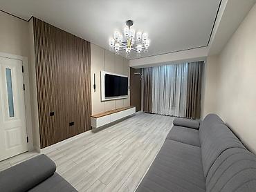 76: 2 комнаты, 76 м², Асанбай мкр Элитка, 7 этаж, Евроремонт — 1