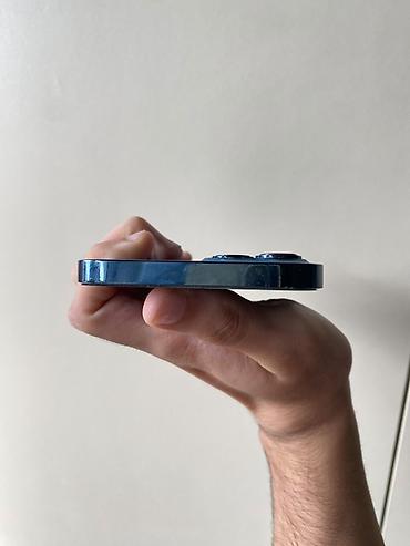 15 iphone: IPhone 12 Pro Max, 128 GB, Pacific Blue, Simsiz şarj, Face ID — 6