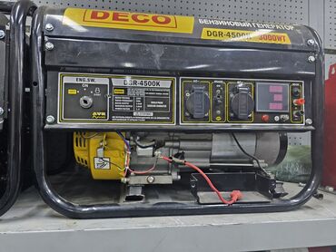 генератор продажа: Бензиновый генератор Deco DGR-4500K с максимальной мощностью 3000 Вт