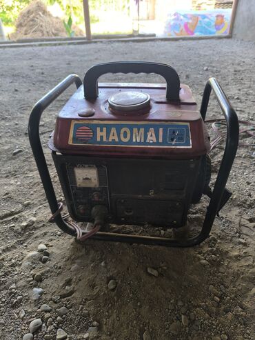 Lampalar: Haomai portativ elektrik generatoru, açıq havada və ya elektrik