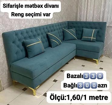 Künc divan, Mətbəx üçün, Parça, Bazalı, Açılmayan lalafo.az -da Künc divan, Mətbəx üçün, Parça, Bazalı, Açılmayan