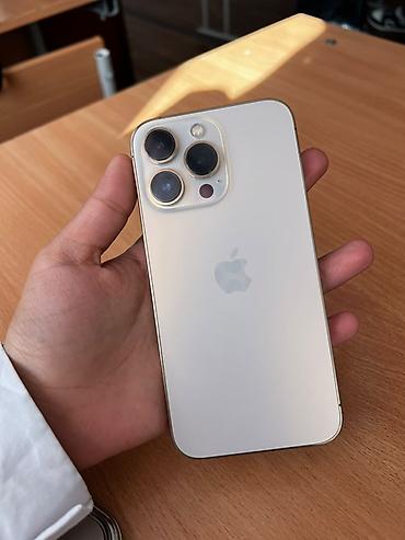 z fold: IPhone 13 Pro, цвет золотистый 256 гб 82% акумулятор Б/у в идеальном — 1