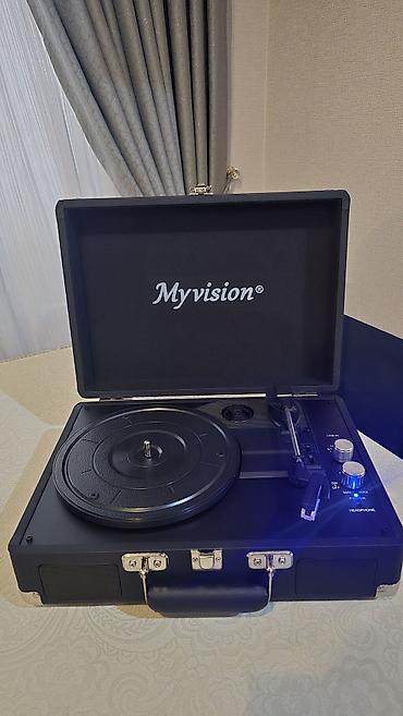 patefon: Myvision portativ vinil pleyer (kofertipli) - Kofertipli dizayn — 6