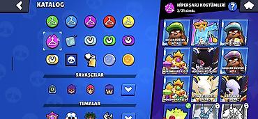 şam diskler: Brawl Stars oyunu üçün hesab - Kupa yolu: 20,213 - Prestij: 2 - Hesab — 7