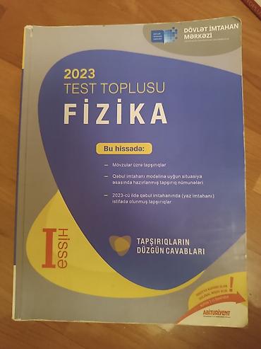 Testlər: Məhsul: Fizika, ingilis dili, informatika test topluları dəsti - — 4