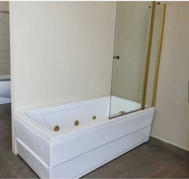 Duş kabinaları, arakəsmələr: Yeni Arakəsmə, Düzbucaqlı, Pulsuz çatdırılma — 11