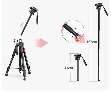dji mic 1: Профессиональный ШТАТИВ U-SELECT VT-02 фирмы ULANZI - Назначение: для — 2