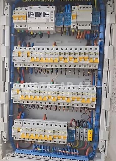 elektrik xidməti: Xidmət: Elektrik paylayıcı lövhələrin (şitlərin) yığılması və montajı — 3