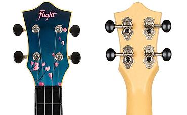 ukulele gitar: №: 3797 Məhsulun adı: Ukulele Flight TUS32 Sakura Travel Soprano — 3