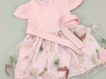 różowa sukienka satynowa: Сукня, 1,5-2 р., 86-92 см, стан - Дуже гарний