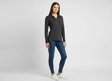 t shirty damskie basic: Damska koszulka polo, rozmiar XS
