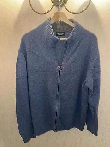 Свитера: Мужская шерстяная кофта на молнии LORENZO MAGNI, Made in Italy. На — 2