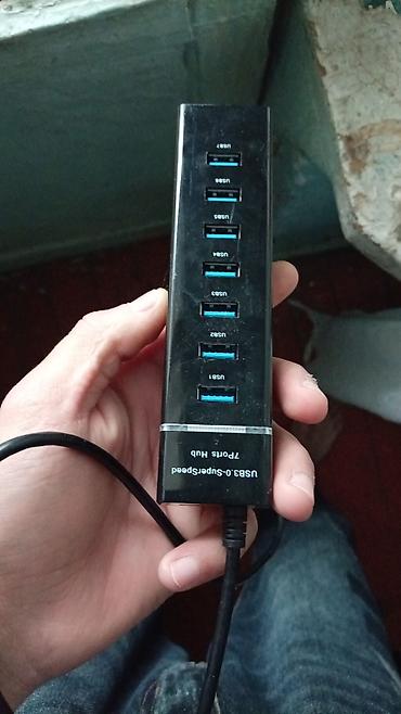 balaca printer: USB 3.0 “Superspeed” 7 portlu HUB - 7 ədəd USB 3.0 portu: siçan — 1
