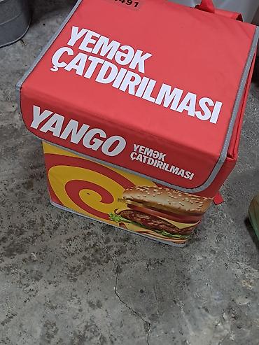 kafe stolları: Yemək Çatdırılması üçün İstilik İzolyasiyalı Çanta – Yango brendli - — 1