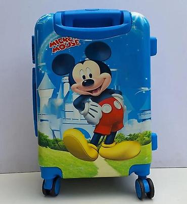 Rančevi, torbe i koferi: Dečji set kofera – Mickey Mouse motiv - Dva kofera (veći i manji) sa — 12