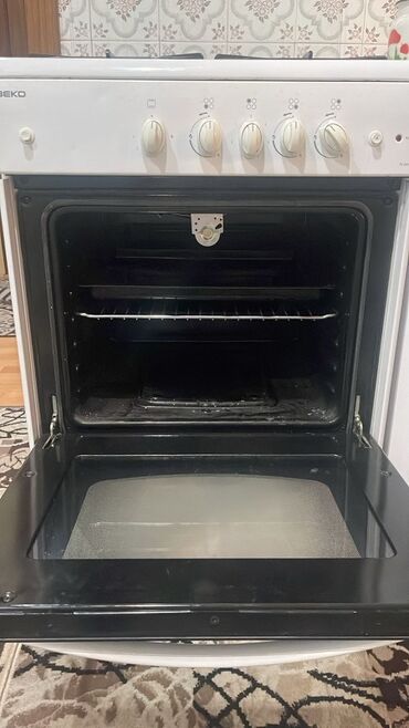 Блендеры: Плита Beko, Комбинированная, 4 конфорки, Б/у