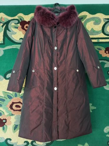 Пальто: Пальто, Зима, Длинная модель, 8XL (EU 56), 9XL (EU 58)