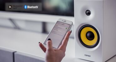 Səsgücləndiricilər, qulaqlıqlar və mikrofonlar: Dinamik "Edifier R1080BT Bluetooth" Daxili Rəqəmsal Siqnal — 6