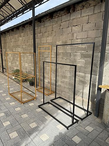 Мебель на заказ: Вешалка лофт Из металла Качественно Размер:1800х1300х400 Есть — 7