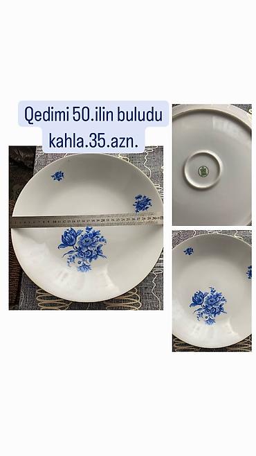 şeki: Qedimi xoxlama sùse balig boşqabi yenidir istifade olunmayib.uzunlug — 5
