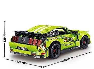 crazy drift: Конструктор Mustang GT500 ⚡️⚡️⚡️ 473 детали Размер 28 × 12,8 × 8,2 — 2