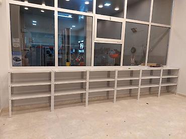 Stend vitrinləri: Metal stilajlar İstənilən ölçüdə metal stilajlar və dolablar — 6