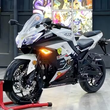 матасыкыл зид: Спортбайк Kawasaki, 200 куб. см, Бензин, Чоңдор үчүн, Жаңы